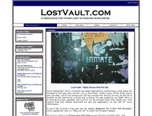 Tablet Screenshot of lostvaul.ipower.com