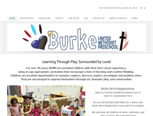 Tablet Screenshot of burkeumc.ipower.com
