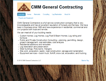 Tablet Screenshot of cmmgenco.ipower.com