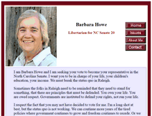 Tablet Screenshot of barbara13.ipower.com