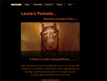 Tablet Screenshot of lauriesportraits.ipower.com