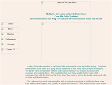 Tablet Screenshot of ladiesofthelakemusic.ipower.com
