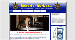 Desktop Screenshot of behavioradvisor.ipower.com