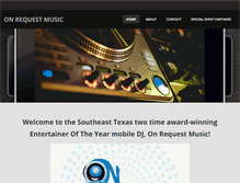 Tablet Screenshot of onreques.ipower.com