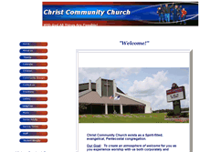 Tablet Screenshot of christcommunitycog.ipower.com
