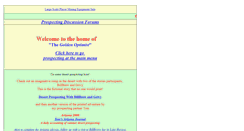 Desktop Screenshot of golddredger.ipower.com