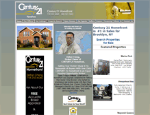 Tablet Screenshot of century21homefront.ipower.com