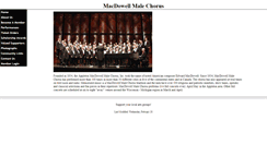 Desktop Screenshot of macdowel.ipower.com