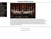 Tablet Screenshot of macdowel.ipower.com