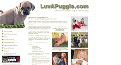 Desktop Screenshot of luvapugg.ipower.com