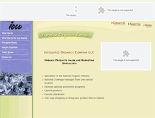 Tablet Screenshot of integratedorganics.ipower.com