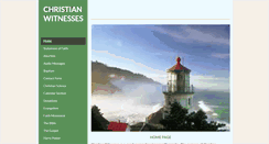 Desktop Screenshot of christianwitnesses.ipower.com