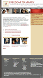 Mobile Screenshot of freedomtomarry.ipower.com